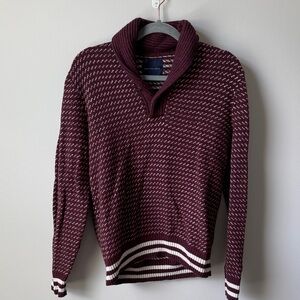 American Eagle Outfitters Maroon Sweater